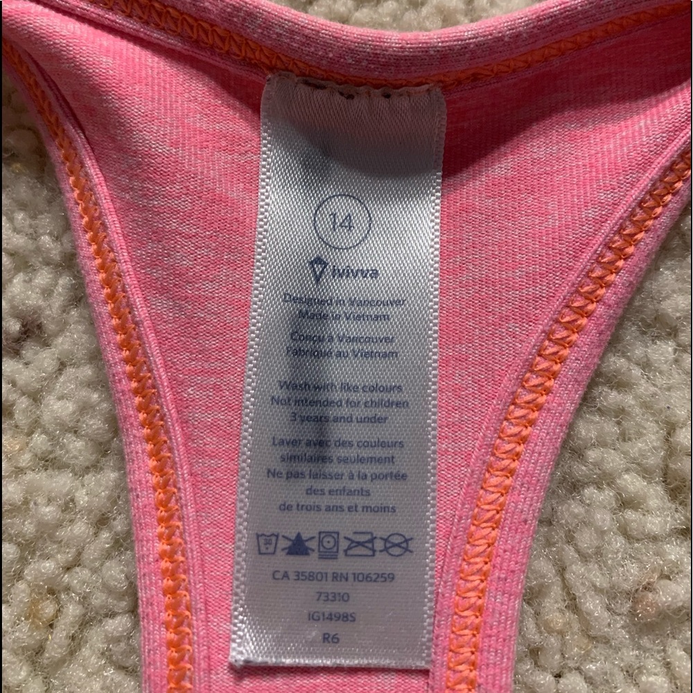 Pink tank top - Picture 2 of 2